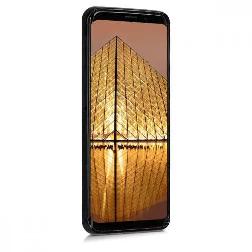 Husa Samsung Galaxy S9, Lemn, Maro, 44479.04