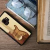 Husa Samsung Galaxy S9, Lemn, Maro, 44479.04