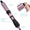 Perie electrica cu aer cald Navaris, coafare rapida, flux de aer, negru, plastic