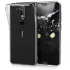 Husa Nokia 5.1 Plus, Silicon, Transparent, 46195.03