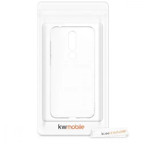 Husa Nokia 5.1 Plus, Silicon, Transparent, 46195.03