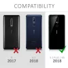 Husa Nokia 5.1 Plus, Silicon, Alb, 46196.01