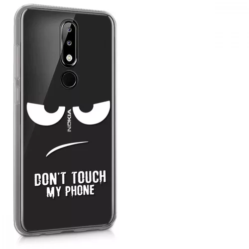 Husa Nokia 5.1 Plus, Silicon, Alb, 46196.01