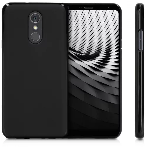 Husa LG Q Stylus, Silicon, Negru, 46239.47