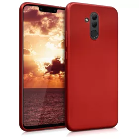 Husa Huawei Mate 20 Lite, Silicon, Rosu, 46202.36