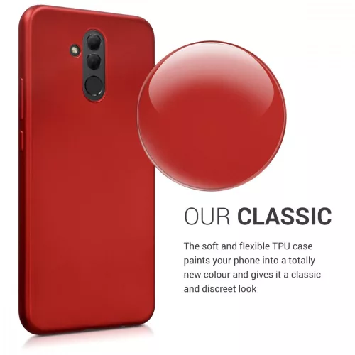 Husa Huawei Mate 20 Lite, Silicon, Rosu, 46202.36