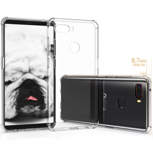 Husa ZTE Nubia Z18 mini, Silicon, Transparent, 46281.03