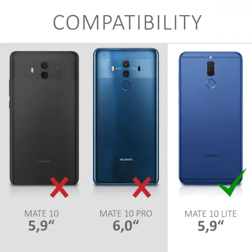 Husa Huawei Mate 10 Lite, Policarbonat, Roz, 46385.31