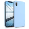 Husa Apple iPhone XS Max, Silicon, Albastru, 45909.58