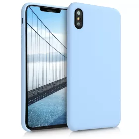 Husa Apple iPhone XS Max, Silicon, Albastru, 45909.58