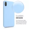 Husa Apple iPhone XS Max, Silicon, Albastru, 45909.58