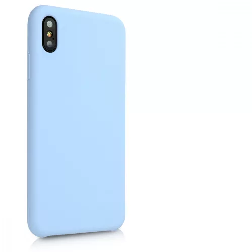 Husa Apple iPhone XS Max, Silicon, Albastru, 45909.58