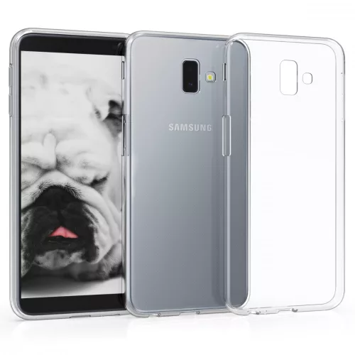 Husa Samsung Galaxy J6 Plus, Silicon, Transparent, 46440.03