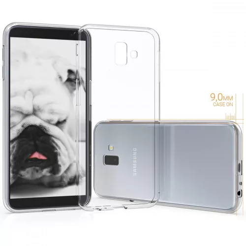 Husa Samsung Galaxy J6 Plus, Silicon, Transparent, 46440.03