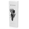 Set de ustensile pentru gratar din otel inoxidabil Navaris, 5 instrumente, 46478.01
