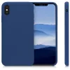 Husa Apple iPhone XS Max, Silicon, Albastru, 45909.116