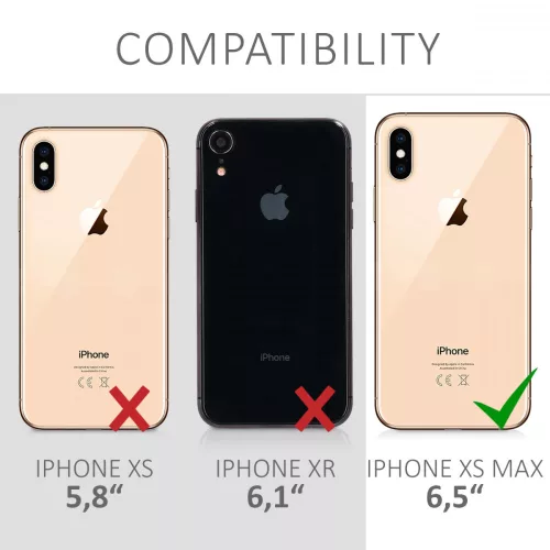 Husa Apple iPhone XS Max, Silicon, Albastru, 45909.116