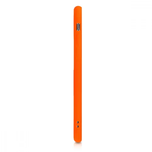 Husa Apple iPhone X / iPhone XS, Silicon, Portocaliu, 46270.69