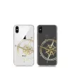 Husa Apple iPhone X / iPhone XS, Silicon, Gold, 42505.14