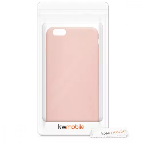 Husa Apple iPhone 6 Plus / iPhone 6s Plus, Silicon, Roz, 37726.89