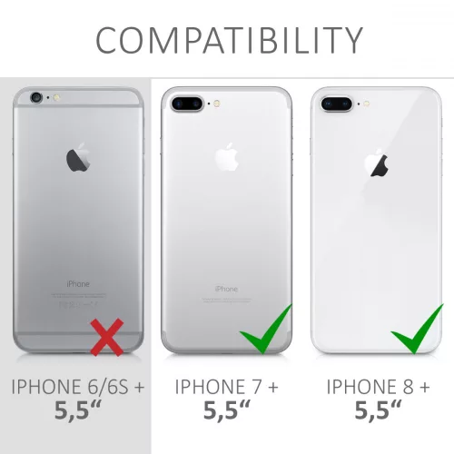Husa Apple iPhone 8 Plus / iPhone 7 Plus, Silicon, Rose Gold, 39499.89
