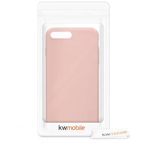 Husa Apple iPhone 8 Plus / iPhone 7 Plus, Silicon, Rose Gold, 39499.89