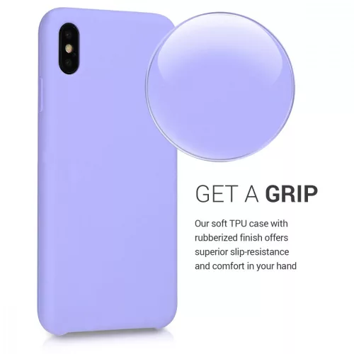 Husa Apple iPhone XS Max, Silicon, Mov, 45909.108