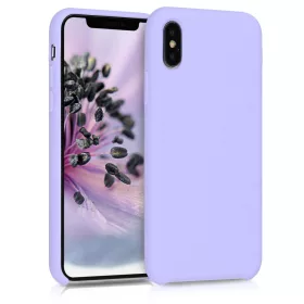 Husa Apple iPhone X / iPhone XS, Silicon, Mov, 46313.108