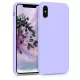 Husa Apple iPhone X / iPhone XS, Silicon, Mov, 46313.108