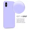 Husa Apple iPhone X / iPhone XS, Silicon, Mov, 46313.108