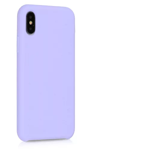 Husa Apple iPhone X / iPhone XS, Silicon, Mov, 46313.108