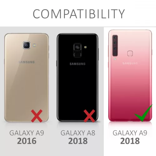 Husa Samsung Galaxy A9 (2018), Silicon, Transparent, 46576.03