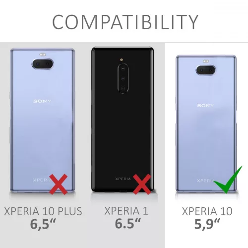 Husa Sony Xperia 10, Silicon, Transparent, 46564.03