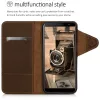 Husa Samsung Galaxy J6 Plus, Piele naturala, Maro, 46604.05