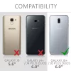 Husa Samsung Galaxy J6 Plus, Piele naturala, Maro, 46604.05