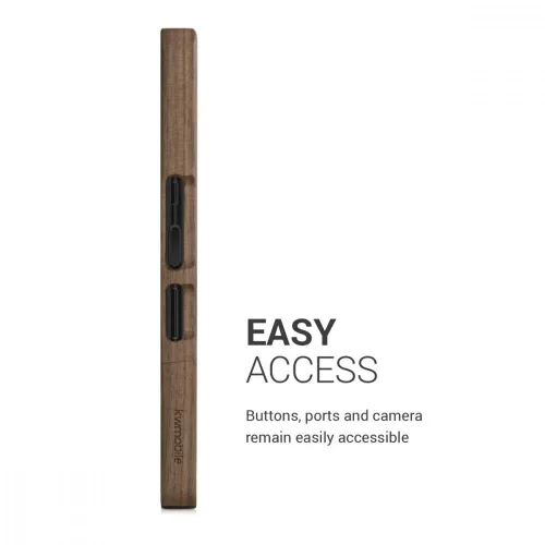 Husa Sony Xperia 10 Plus, Lemn, Maro, 46618.18