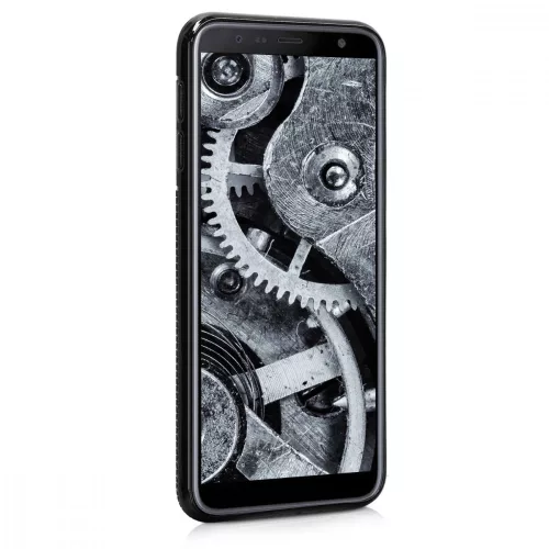Husa Samsung Galaxy J6 Plus, Silicon, Negru, 46596.01