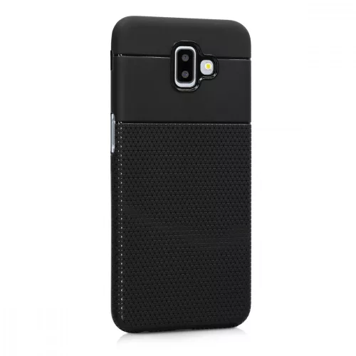 Husa Samsung Galaxy J6 Plus, Silicon, Negru, 46596.01