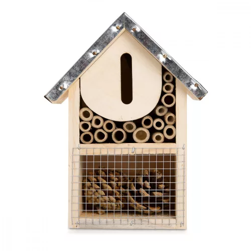 Hotel de insecte din lemn, S, 20cm, 46743.1