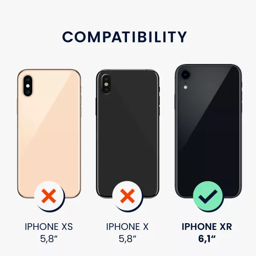 Husa Apple iPhone XR, Silicon, Negru, 45910.01