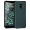 Husa Samsung Galaxy A8 (2018), Silicon, Verde, 45634.14
