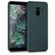 Husa Samsung Galaxy A8 (2018), Silicon, Verde, 45634.14