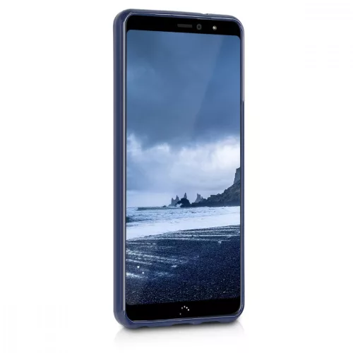 Husa BQ Aquaris X2, Silicon, Albastru, 45192.53