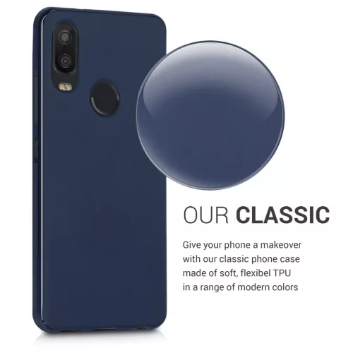 Husa BQ Aquaris X2, Silicon, Albastru, 45192.53