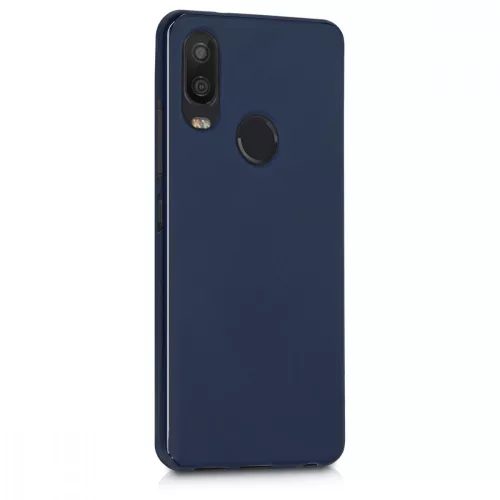 Husa BQ Aquaris X2, Silicon, Albastru, 45192.53