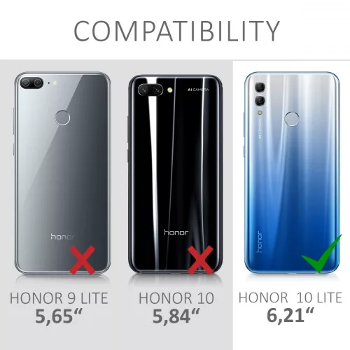 Husa Huawei Honor 10 Lite, Silicon, Transparent, 47002.03