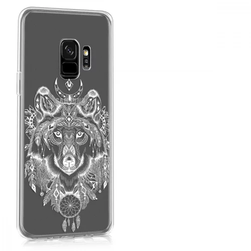 Husa Samsung Galaxy S9, Silicon, Alb, 44092.11