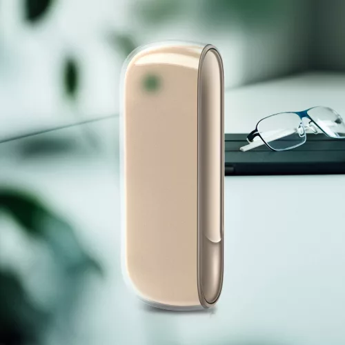 Husa pentru incarcator IQOS 3, Kwmobile, Transparent, Silicon, 47195.03