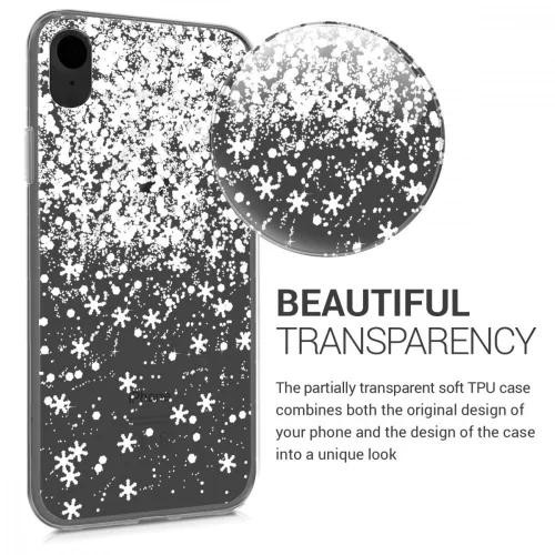 Husa Apple iPhone XR, Silicon, Alb, 45915.08