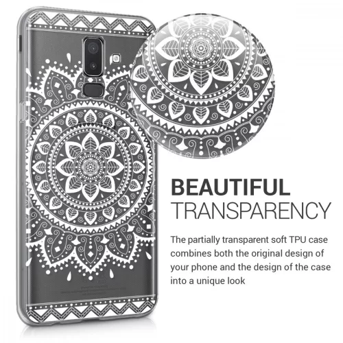Husa Samsung Galaxy J8, Silicon, Transparent, 47354.01